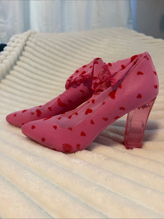 Sugar Thrillz Shoes - Sugar Thrillz CANDY FEELIN' LOVESICK MESH SOCK BOOTIES